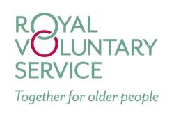 Royal Voluntary Service opening times