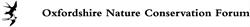 Oxfordshire Nature Conservation Forum, Little Wittenham opening hours