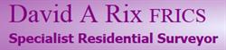 David A Rix FRICS, Limpley Stoke opening hours