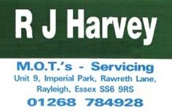 R J Harvey, Rayleigh opening hours
