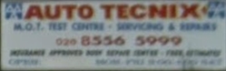 AUTO TECNIX of Waltham Forest in London (Leytonstone) - Opening Hours