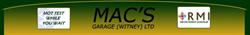 Macs Garage, Witney opening hours