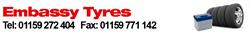 Embassy Tyres, Nottingham opening hours