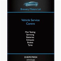 Brewery Motors, Farndon opening hours