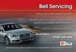 Bell Servicing, Westcliff-on-Sea opening hours