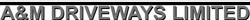 A & M Driveways Ltd, Chaddesden opening hours