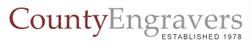 County Engravers, Northampton opening hours