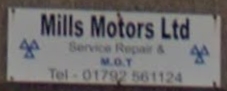 MILLS MOTORS LIMITED of Swansea, Townhill opening hours