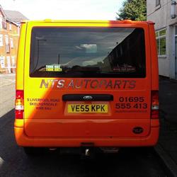 NTS Autoparts, Skelmersdale opening hours