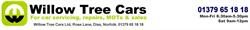Willow Tree Cars, Diss opening hours