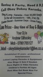 Okey Dokey Karaoke in Thornaby (Stockton-On-Tees) - Opening Hours