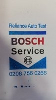Reliance Auto Test of Hayes, opening hours