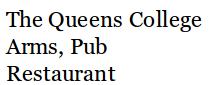 The Queens College Arms, Pamber End opening hours