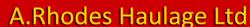 A. Rhodes Haulage Limited, York opening hours