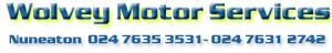 WOLVEY MOTOR SERVICES of Nuneaton, opening hours