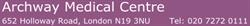 Archway Medical Centre in London (Archway) - Opening Hours