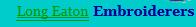 Long Eaton Embroiderers, opening hours