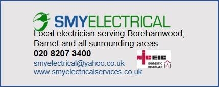 SMY Electrical Services, Borehamwood opening hours