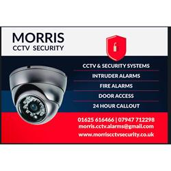 Morris CCTV & Security Systems, Macclesfield opening hours