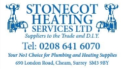 Stonecot Heating Services Ltd in Cheam (Sutton) - Opening Hours
