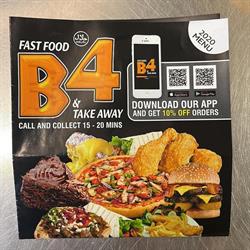 B4 Takeaway in Bradford (Manningham) - Opening Hours