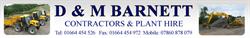 D&M Barnett Plant Hire & Groundworks Leicestershire, Knossington opening hours