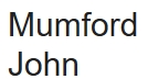 John Mumford, Ross-on-Wye opening hours