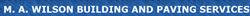M. A. WILSON BUILDING AND PAVING SERVICES, Barnsley opening hours