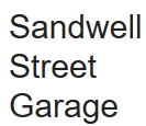 Sandwell Street Garage, Walsall opening hours