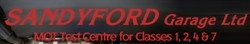 Sandyford Garage Ltd of Stoke-on-Trent, opening hours