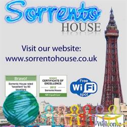 Sorrento House, Blackpool opening hours