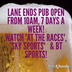 The Lane Ends, Bradford opening hours