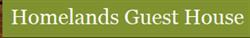 Homelands Guest House, Barnard Castle opening hours