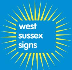 West Sussex Signs, Bosham opening hours