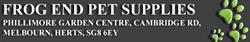 Frog End Pet Supplies, Royston opening hours