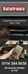 Autotronix Vehicle Diagnostic ltd, Sheffield opening hours