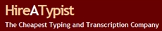 Hireatypist, Lockerbie opening hours