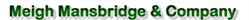 Meigh, Mansbridge & Company in Malvern (Newland) - Opening Hours