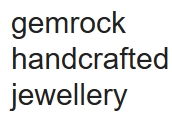 Gemrock Handcrafted Jewellery, Carnoustie opening hours