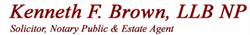 Kenneth F. Brown, Edinburgh opening hours