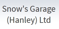 Snows Garage (Hanley) Ltd., Stoke-on-Trent opening hours