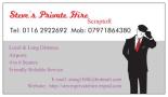 Steve's Private Hire, Scraptoft opening hours
