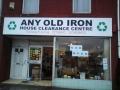 Any Old Iron House Clearance Centre, Plymouth opening hours
