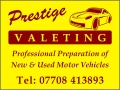 Prestige Valeting, Bradford opening hours