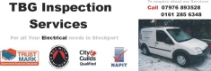 TBG Inspection Services, Marple Bridge opening hours