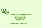 RS Business Transfer Agents in Woodthorpe (Nottingham) - Opening Hours