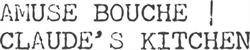 Amuse Bouche in London (Fulham) - Opening Hours