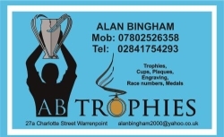 AB Trophies, Warrenpoint opening hours