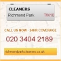 Cleaning Services Richmond Park, opening hours