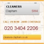 Cleaning Services Clapham in London (Battersea) - Opening Hours
